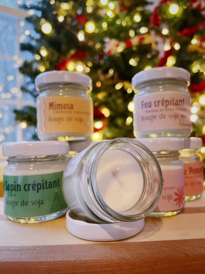 L'ensemble bougies et savon