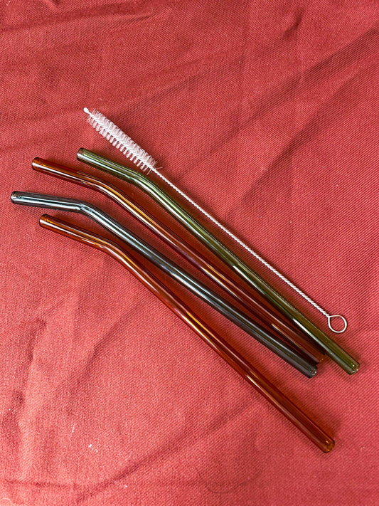 Ensemble de 4 pailles