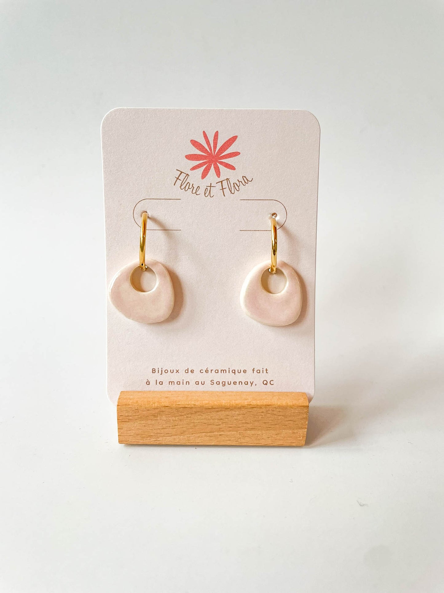 Boucles d'oreilles - Abstraite