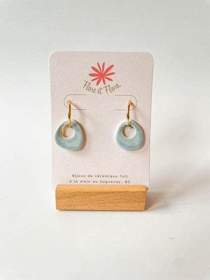 Boucles d'oreilles - Abstraite