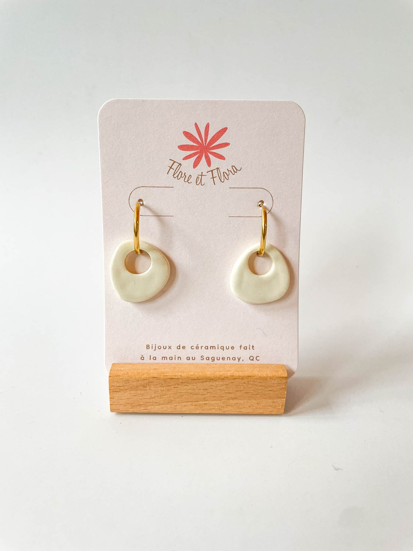 Boucles d'oreilles - Abstraite