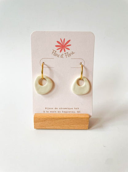 Boucles d'oreilles - Abstraite