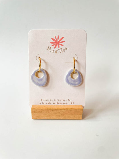 Boucles d'oreilles - Abstraite