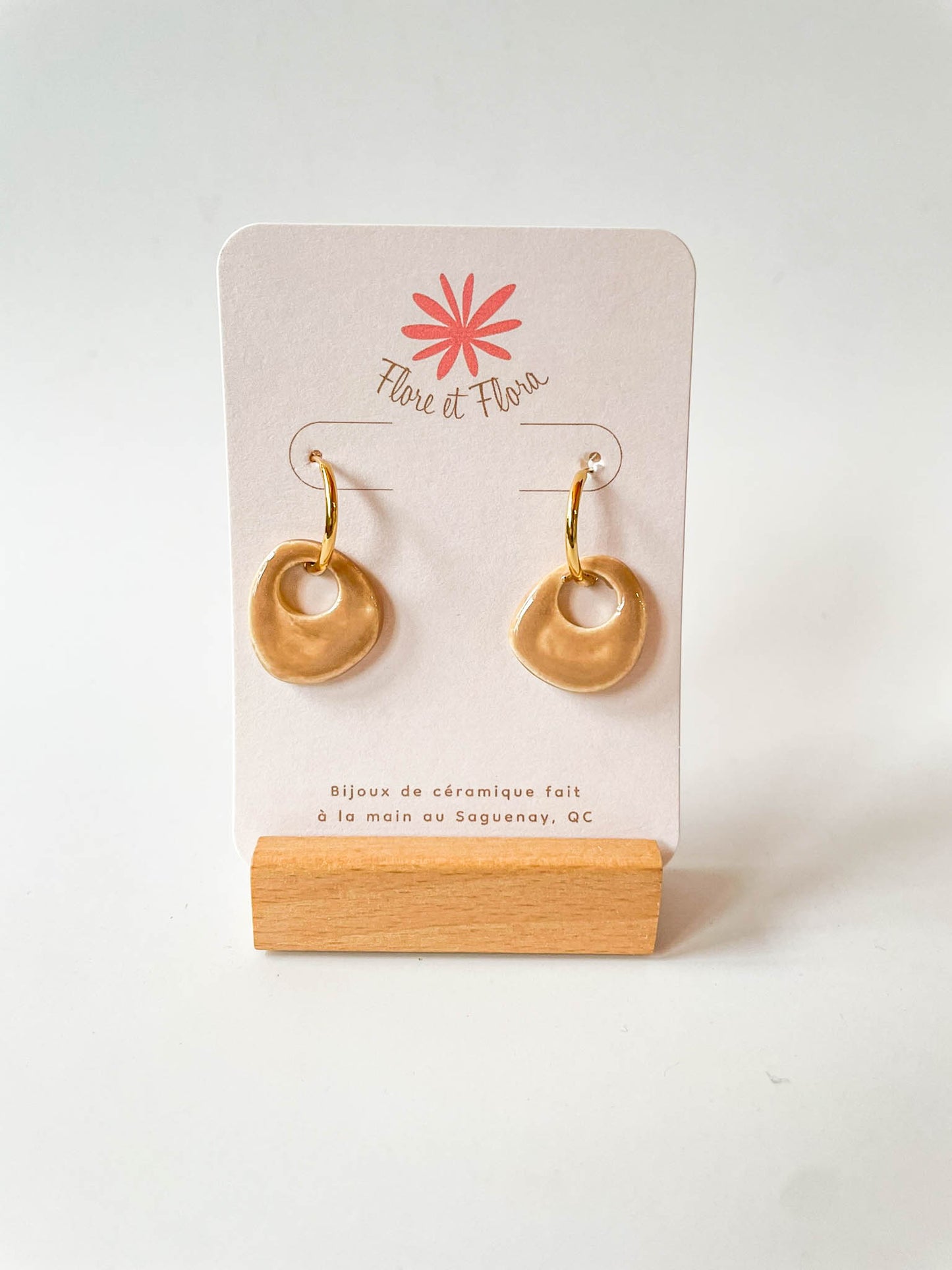 Boucles d'oreilles - Abstraite