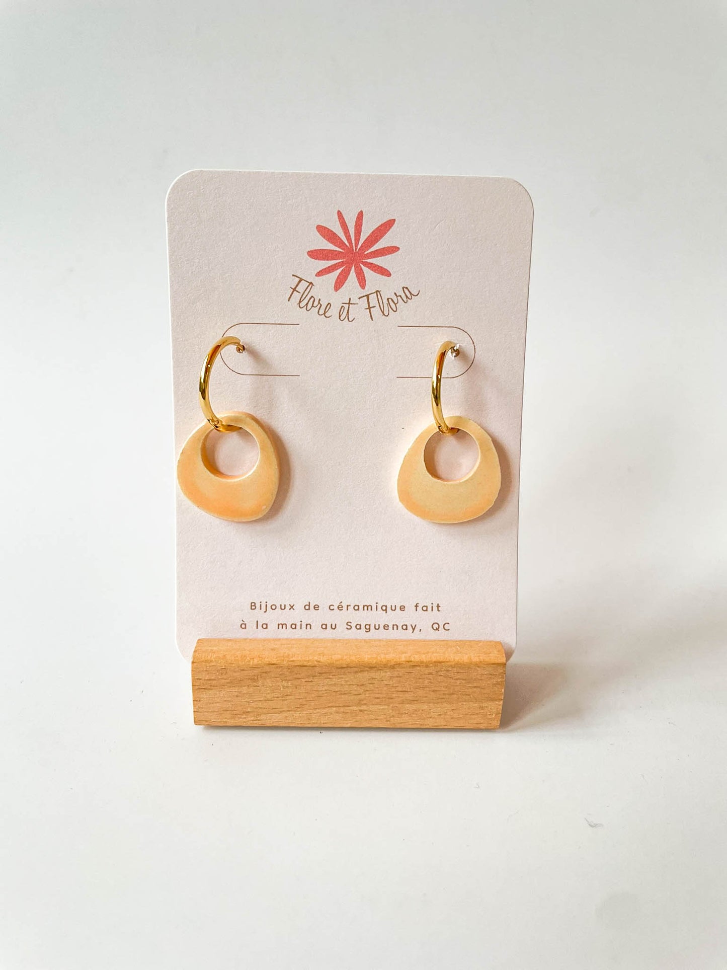 Boucles d'oreilles - Abstraite