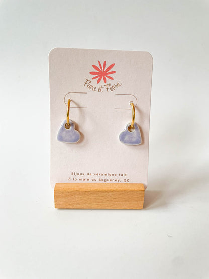 Boucles d'oreilles - Coeur