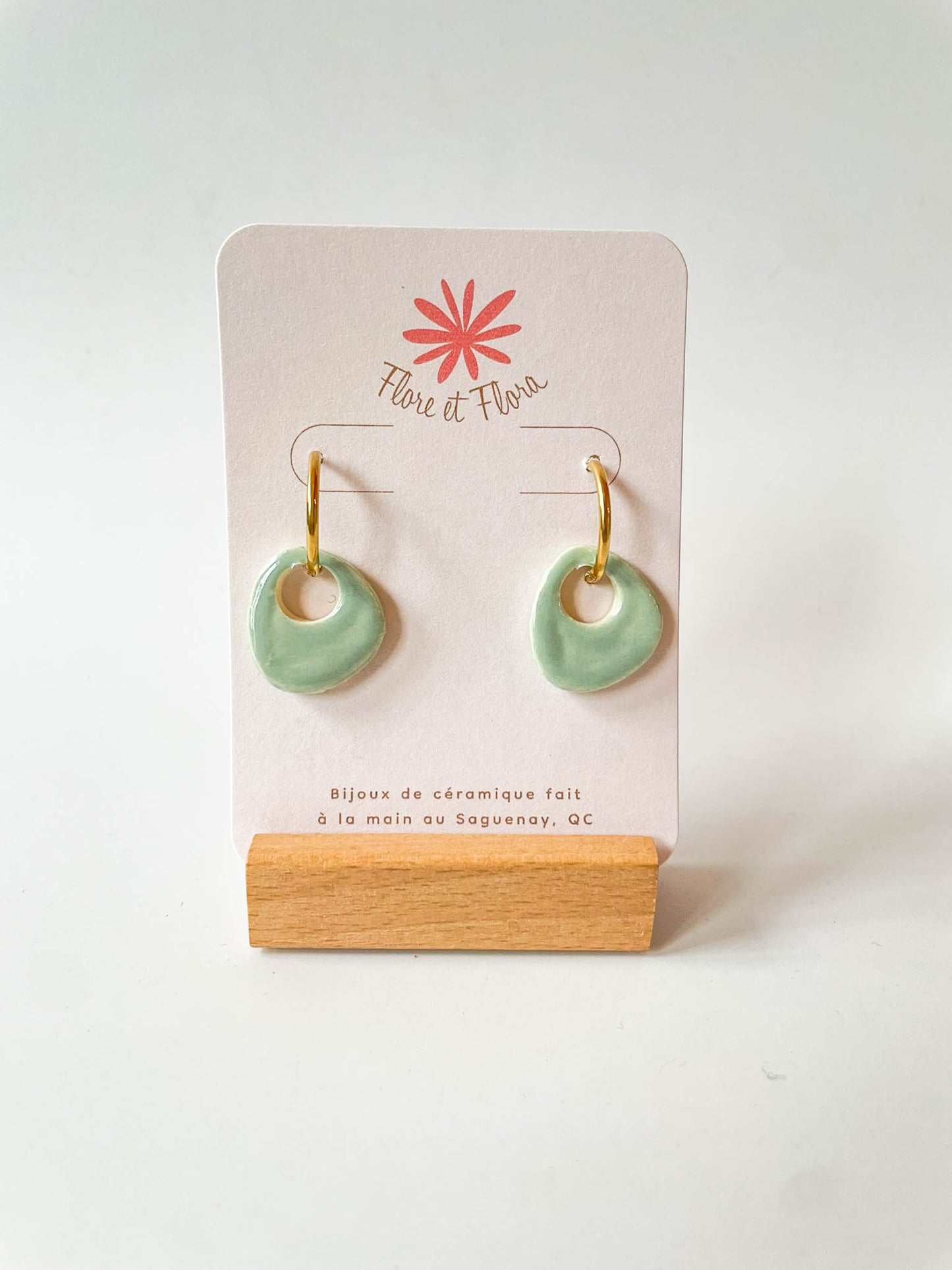 Boucles d'oreilles - Abstraite